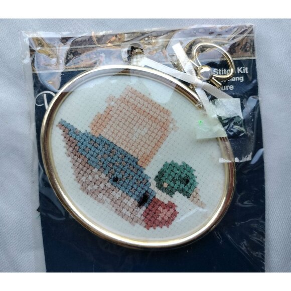 Dale Burdett Cross Stitch Kit Set "Make Mine Country" & "For Teacher" 1987 Minis - Picture 6 of 9